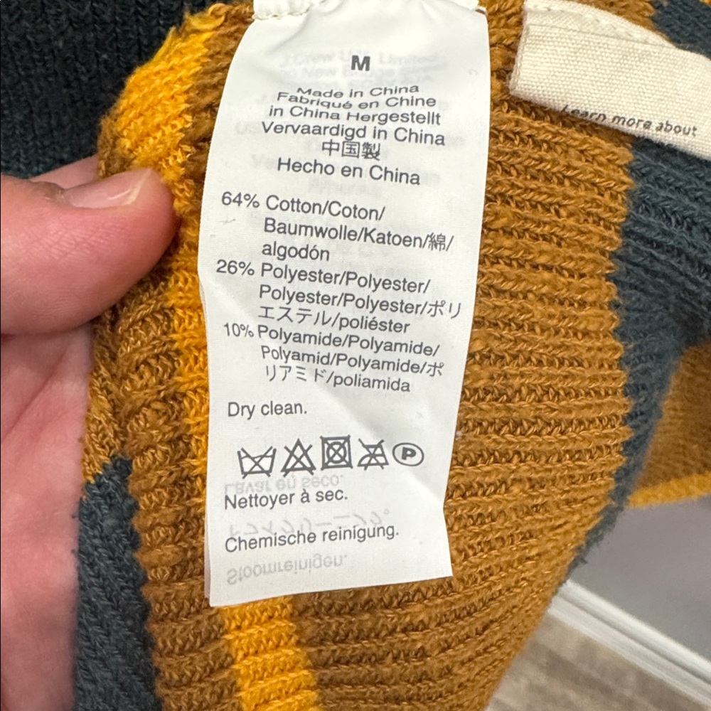 Madewell Drop-Shoulder Sweater Midi
Dress in Stripe - Picture 5 of 8